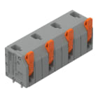 WAGO - Leiterplattenklemme,Hebel,1,5 mm²,grau
