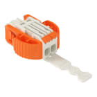 WAGO - 1-Leiter-Federleiste,Hebel,Push-in CAGE CLAMP®,lichtgrau