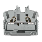 WAGO - 2-Leiter-Mini-Durchgangsklemme,mit Betätigungsöffnung,2,5 mm²,grau