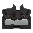 WAGO - 2-Leiter-Mini-Durchgangsklemme,mit Betätigungsöffnung,2,5 mm²,schwarz