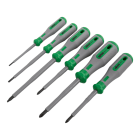 WAGO - VDE-Schraubendreherset,PH1, PH2, PZ1, 2,5, 3,5, 5,5,VDE-geprüft