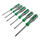 WAGO - VDE-Torx®-Schraubendreherset,T8, T10, T15, T20, T25, T30,VDE-geprüft