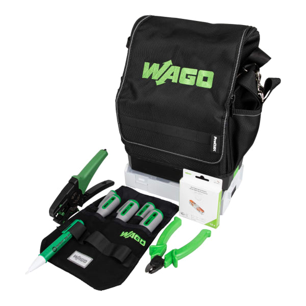 WAGO - Werkzeugtasche, mit Werkzeugen, Kapazität 12 kg, mit L-BOXX® Mini, leer