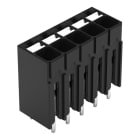 WAGO - THR-Leiterplattenklemme,Drücker,1,5 mm²,schwarz