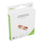 WAGO - Durchgangsverbinder mit Hebeln,für alle Leiterarten,max. 4 mm²,transparent