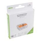 WAGO - Verbindungsklemme mit Hebeln,für alle Leiterarten,max. 4 mm²,transparent