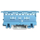 WAGO - Befestigungsadapter,Serie 221 - 4 mm²,zur Montage auf TS 35/Schraubmontage,blau