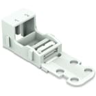 WAGO - Befestigungsadapter,für 2-Leiter-Klemmen,Serie 221 - 4 mm²,weiß