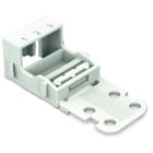 WAGO - Befestigungsadapter,für 3-Leiter-Klemmen,Serie 221 - 4 mm²,weiß