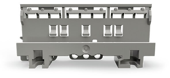 WAGO - Befestigungsadapter,für Ex-Anwendungen,Serie 221 - 6 mm²,lichtgrau