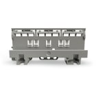 WAGO - Befestigungsadapter,für Ex-Anwendungen,Serie 221 - 6 mm²,lichtgrau