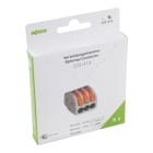 WAGO - Verbindungsklemme mit Hebeln,für alle Leiterarten,max. 4 mm²,grau