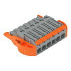 WAGO - 1-Leiter-Federleiste,Hebel,Push-in CAGE CLAMP®,grau