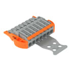 WAGO - 1-Leiter-Federleiste,Hebel,Push-in CAGE CLAMP®,grau