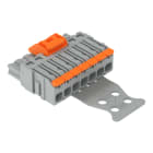 WAGO - 1-Leiter-Federleiste,Hebel,Push-in CAGE CLAMP®,grau