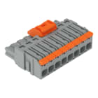 WAGO - 1-Leiter-Federleiste,Hebel,Push-in CAGE CLAMP®,grau