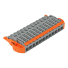 WAGO - 1-Leiter-Federleiste,Hebel,Push-in CAGE CLAMP®,grau
