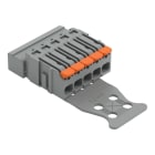 WAGO - 1-Leiter-Stiftleiste,Hebel,Push-in CAGE CLAMP®,grau
