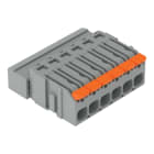 WAGO - 1-Leiter-Stiftleiste,Hebel,Push-in CAGE CLAMP®,grau
