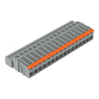 WAGO - 1-Leiter-Stiftleiste,Hebel,Push-in CAGE CLAMP®,grau