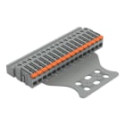 WAGO - 1-Leiter-Stiftleiste,Hebel,Push-in CAGE CLAMP®,grau