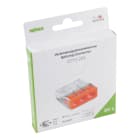 WAGO - Verbindungsklemme zum Stecken,für eindrähtige Leiter,max. 2,5 mm²,transparent