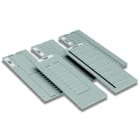 WAGO - Aufnahme, für Plotter, für Partex: PK2 PVC, lichtgrau