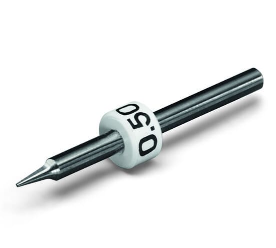 WAGO - Stichel, für Gravierer, Stichelbreite 0,5 mm, silberfarben