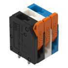 WAGO - Leiterplattenklemme,Hebel,1,5 mm²,mehrfarbig