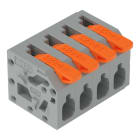 WAGO - Leiterplattenklemme,Hebel,2,5 mm²,grau