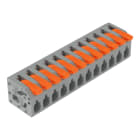 WAGO - Leiterplattenklemme,Hebel,2,5 mm²,grau