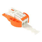 WAGO - 1-Leiter-Federleiste,Hebel,Push-in CAGE CLAMP®,lichtgrau