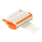 WAGO - 1-Leiter-Federleiste,Hebel,Push-in CAGE CLAMP®,lichtgrau
