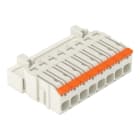 WAGO - 1-Leiter-Stiftleiste,Hebel,Push-in CAGE CLAMP®,lichtgrau