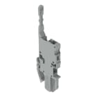 WAGO - 1-Leiter-Federleiste,CAGE CLAMP®,4 mm²,grau