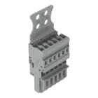 WAGO - 1-Leiter-Federleiste,CAGE CLAMP®,4 mm²,grau