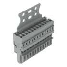 WAGO - 1-Leiter-Federleiste,CAGE CLAMP®,4 mm²,grau