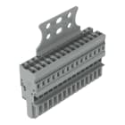 WAGO - 1-Leiter-Federleiste,CAGE CLAMP®,4 mm²,grau