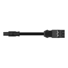 WAGO - konfektionierte Übergangsleitung,Dca,Buchse/Stecker MIDI,schwarz