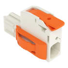 WAGO - 1-Leiter-Federleiste,Hebel,Push-in CAGE CLAMP®,lichtgrau