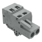 WAGO - 1-Leiter-Federleiste, CAGE CLAMP®, 2,5mm², grau