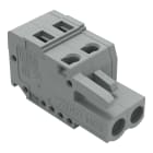WAGO - 1-Leiter-Federleiste, CAGE CLAMP®, 2,5mm², grau