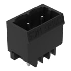 WAGO - THR-Stiftleiste, Lötstift 1, 2x1, 2mm, gerade, schwarz