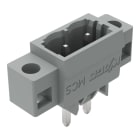 WAGO - THT-Stiftleiste, Lötstift 1, 2x1, 2mm, gerade, grau