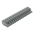 WAGO - 1-Leiter-Federleiste, CAGE CLAMP®, 2,5mm², grau