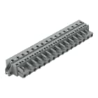 WAGO - 1-Leiter-Federleiste, CAGE CLAMP®, 2,5mm², grau