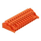 WAGO - 1-Leiter-Federleiste, CAGE CLAMP®, 2,5mm², orange