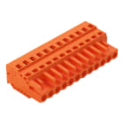 WAGO - 1-Leiter-Federleiste, CAGE CLAMP®, 2,5mm², orange
