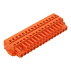 WAGO - 1-Leiter-Federleiste, CAGE CLAMP®, 2,5mm², orange
