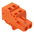 WAGO - 1-Leiter-Federleiste, CAGE CLAMP®, 2,5mm², orange